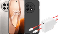 OnePlus 13R 256GB White 5G + Accessory Pack Main Image