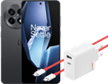 OnePlus 13R 256GB Zwart 5G + OnePlus SuperVOOC Oplader 80W met 2 Poorten Main Image