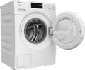 Miele WSD 383 WCS + Miele TSD 643 WP inside