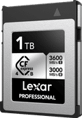 Lexar Professional SILVER 4.0 1TB CFexpress Type B voorkant