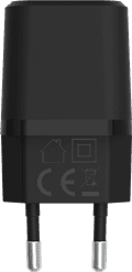 BlueBuilt Power Delivery Oplader met Usb C Poort 20W Zwart onderkant