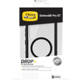 OtterBox Defender Samsung Galaxy S25 Back Cover with Magnet Transparent with Black Belt packaging