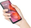 Just In Case Tempered Glass Motorola Moto G15/G15 Power Screenprotector product in gebruik