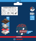 Bosch Professional EXPERT O780 125 millimeter K80, K120, K180 (9x) verpakking