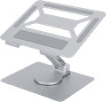 BlueBuilt Draaibare en Verstelbare Laptopstandaard 10 - 17 Inch rechterkant