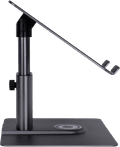 BlueBuilt Support Réglable pour PC Portables avec Chargeur Sans Fil 10 - 17 Pouces côté gauche