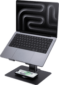 BlueBuilt Support Réglable pour PC Portables avec Chargeur Sans Fil 10 - 17 Pouces Main Image