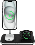 BlueBuilt 3-in-1 Draadloze Oplader met Qi2 15W Zwart Main Image