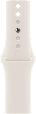 Apple Watch 38/40/41 mm Siliconen Horlogeband Sterrenlicht - S/M Main Image