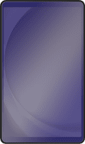 Just in Case Blauw Licht Filter Samsung Galaxy Tab A9 Screenprotector Glas voorkant