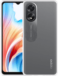 Just in Case Soft Design Oppo A38 4G / A18 4G Back Cover Transparant voorkant