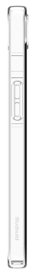BlueBuilt iPhone 16e Back Cover Transparant linkerkant