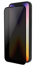 BlueBuilt iPhone 16e Privacy Filter Screenprotector Glas rechterkant