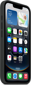 Apple iPhone 16e Back Cover Zwart achterkant