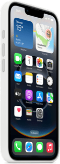 Apple iPhone 16e Back Cover Wit achterkant