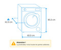 LG GD3R509S0 - 9/6 kg visuel Coolblue 1