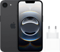 Apple iPhone 16e 128GB Zwart + Apple Snellader Main Image