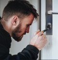 Bold Elite Smart Lock SX33 Koper product in gebruik