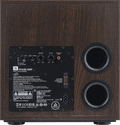 JBL Stage 200P Zwart achterkant