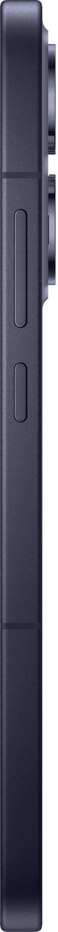 OPPO Reno13 256GB Blauw 5G + Just in Case Back Cover Transparant rechterkant