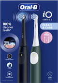 Oral-B iO 2 Zwart en Groen Duo Pack verpakking