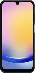 BlueBuilt Samsung Galaxy A26 Back Cover Zwart voorkant
