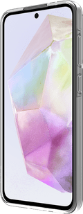 BlueBuilt Samsung Galaxy A36 Back Cover Transparant linkerkant