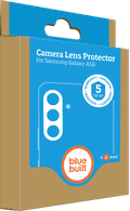BlueBuilt Samsung Galaxy A56 Camera Lens Protector Aluminium Zwart verpakking