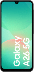 Samsung Galaxy A26 128GB Zwart 5G voorkant