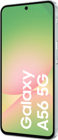 Samsung Galaxy A56 256GB Groen 5G + Basis Accessoirepakket voorkant
