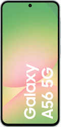 Samsung Galaxy A56 256GB Groen 5G + Basis Accessoirepakket voorkant