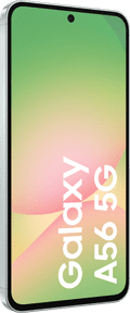 Samsung Galaxy A56 256GB Groen 5G + Basis Accessoirepakket voorkant