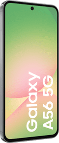 Samsung Galaxy A56 256GB Zwart 5G + Compleet Accessoirepakket voorkant