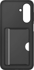 Samsung Galaxy A26 Card Slot Back Cover Zwart voorkant