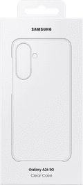 Samsung Galaxy A26 Soft Case Back Cover Transparant verpakking