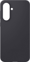 Samsung Galaxy A36 Siliconen Back Cover Zwart achterkant