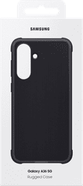 Samsung Galaxy A36 Rugged Back Cover Zwart verpakking