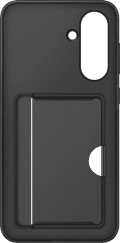 Samsung Galaxy A36 Card Slot Back Cover Zwart voorkant