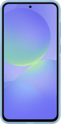 Samsung Galaxy A36 Card Slot Back Cover Blauw voorkant