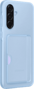 Samsung Galaxy A36 Card Slot Back Cover Blauw rechterkant