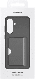 Samsung Galaxy A56 Card Slot Back Cover Zwart verpakking