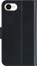 DBramante1928 Copenhagen Slim iPhone 16e Book Case Leer Zwart achterkant