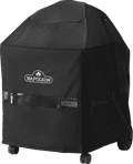Napoleon Cover for Charcoal Kettle CART right side