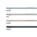 Apple MacBook Air 15 inch (2025) M4 (10 CPU/10 GPU) 24GB/512GB Sterrenlicht QWERTY visual leverancier
