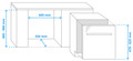 AEG FSE75748P / Inbouw / Volledig / Nishoogte 82 - 90 cm null
