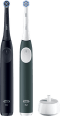 Oral-B iO 2 Zwart en Groen Duo Pack Main Image