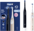 Oral-B iO 2 Schwarz und Rosa Doppelpack verpackung