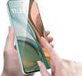 Just In Case Tempered Glass Motorola Moto G75 Screenprotector product in gebruik