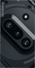 Nothing Phone (3a) 128GB Zwart 5G + Just in Case Back Cover Zwart verpakking