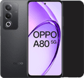 OPPO A80 Zwart 256GB 5G + Just in Case Back Cover Zwart Main Image